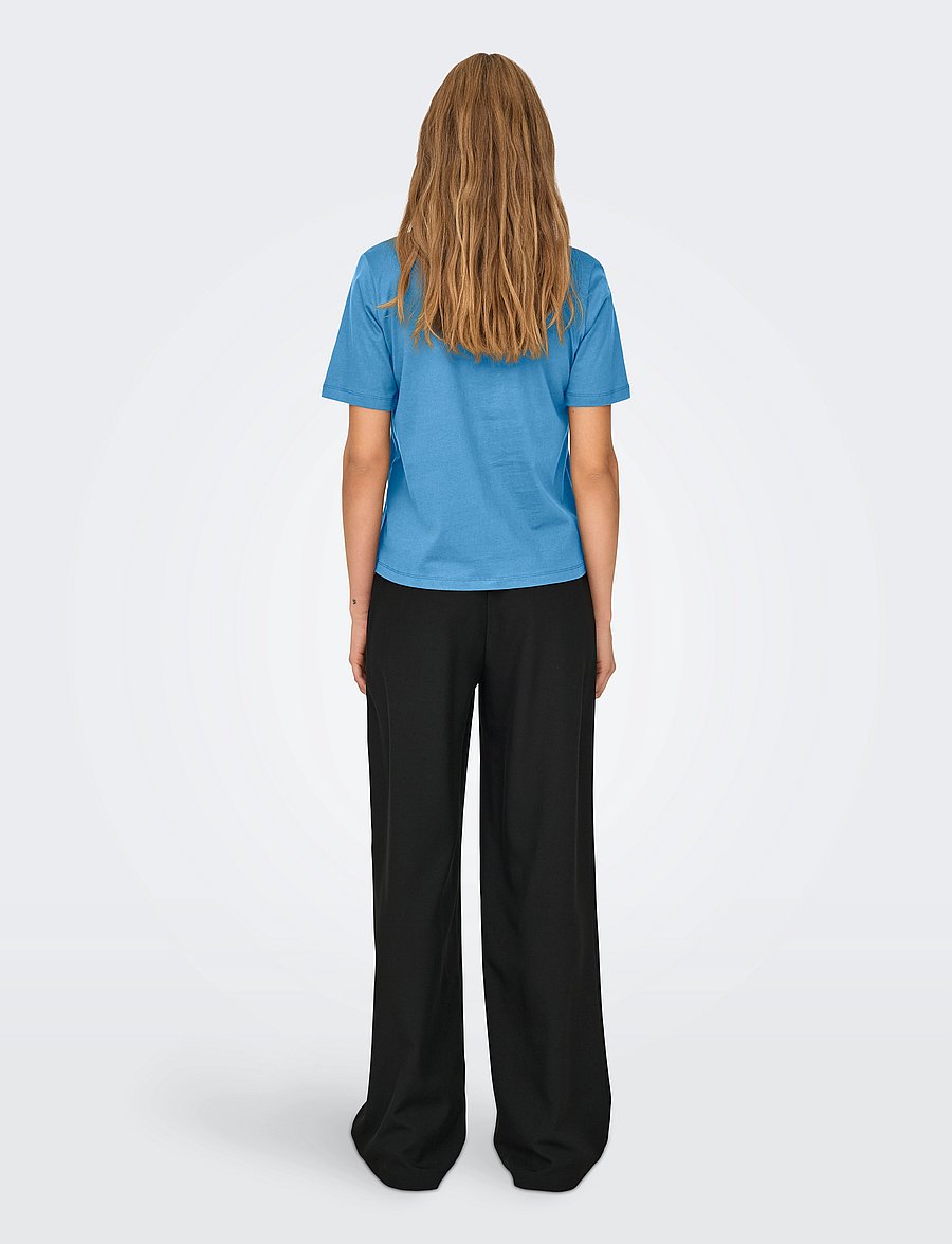 ONLY - ONLONLY S/S TEE JRS NOOS - t-shirts - azure blue - 3