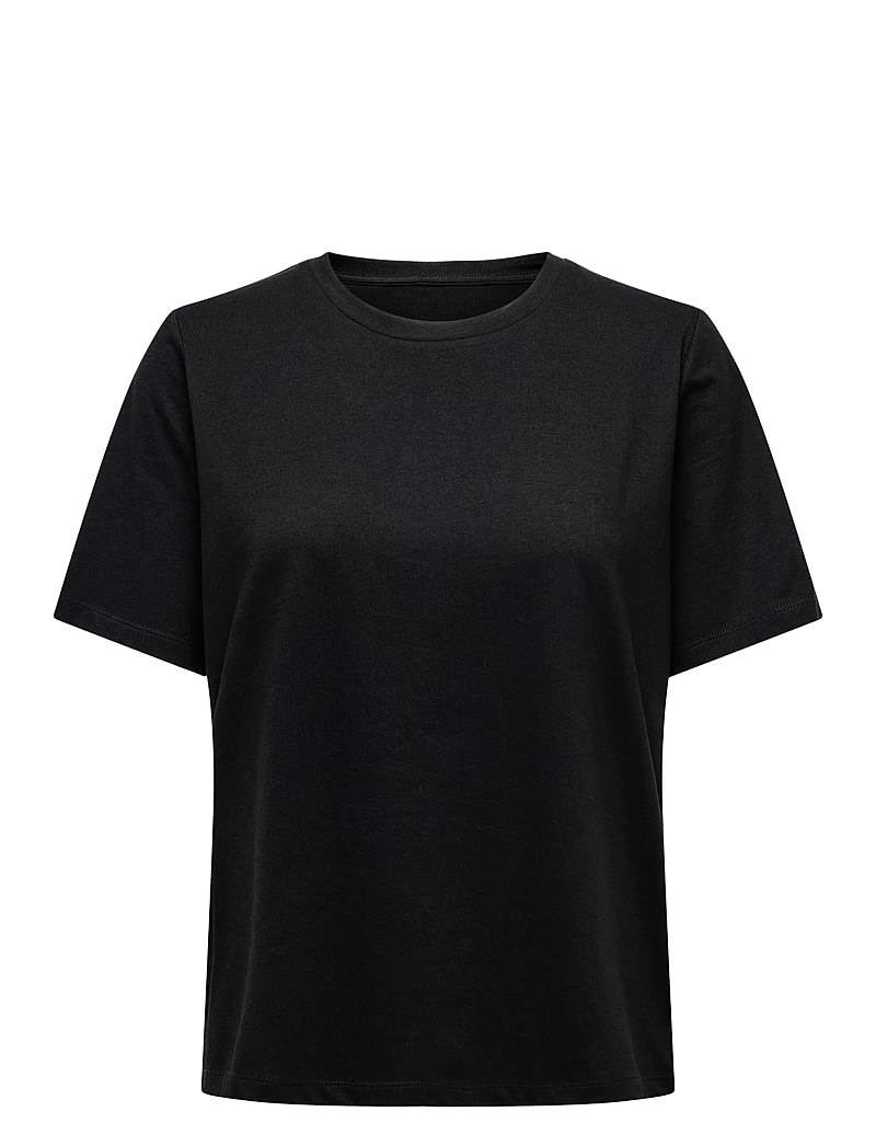 ONLY - ONLONLY S/S TEE JRS NOOS - t-shirts - black - 1