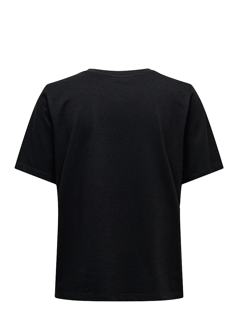 ONLY - ONLONLY S/S TEE JRS NOOS - t-shirts - black - 2