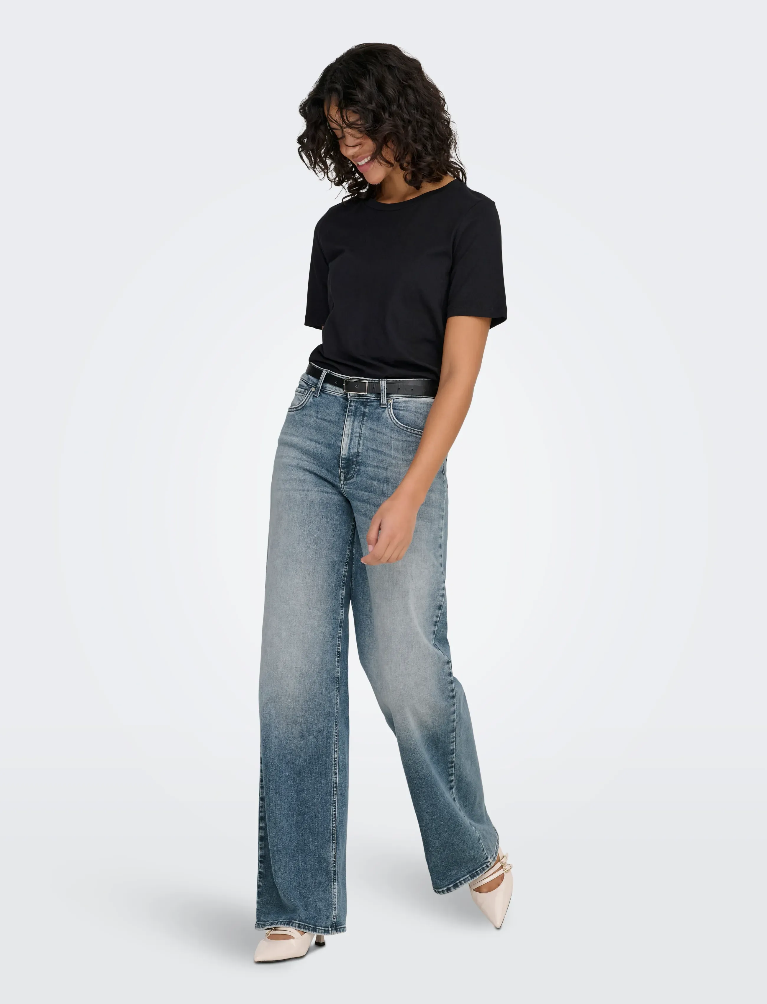 ONLY - ONLONLY S/S TEE JRS NOOS - marškinėliai - black - 4