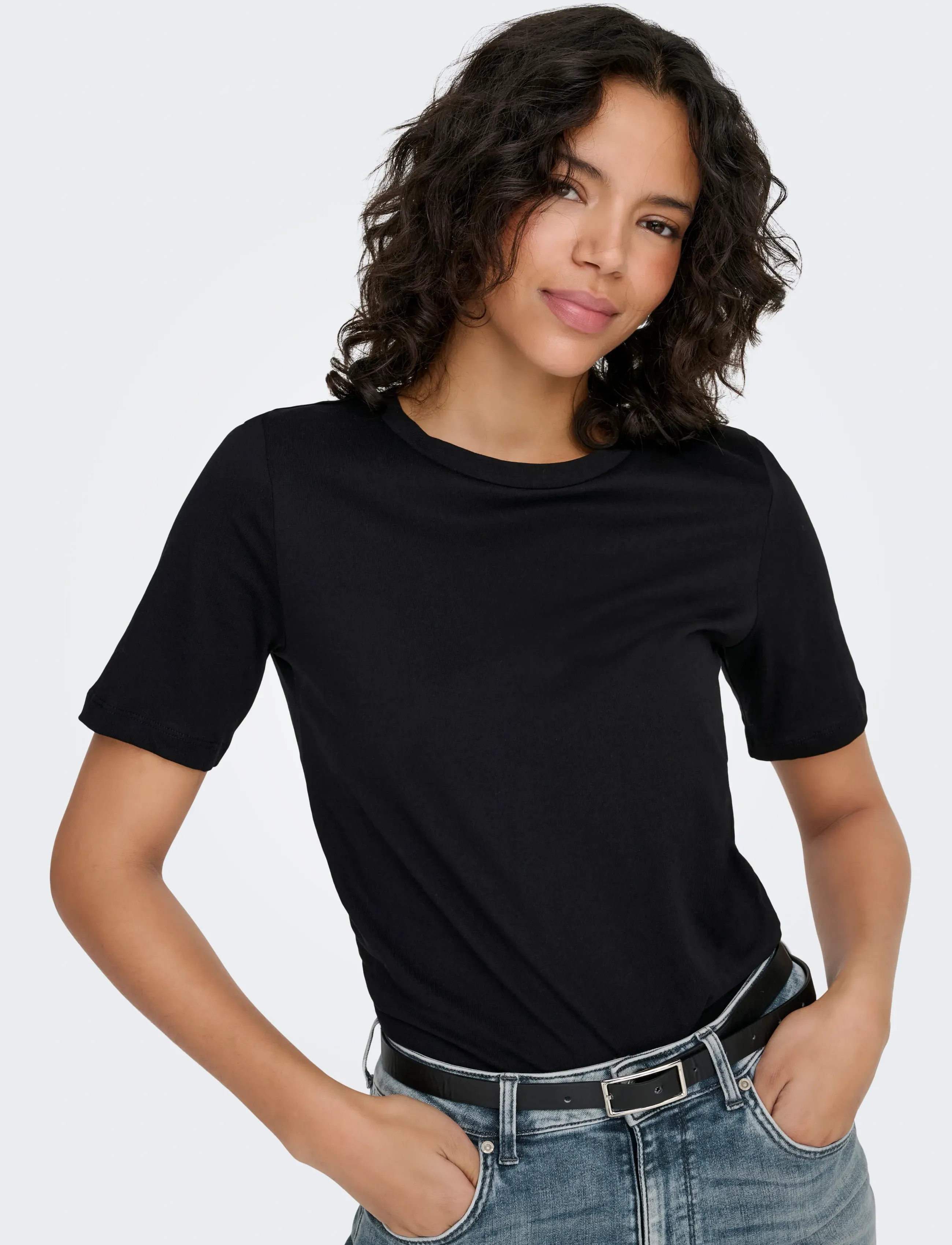 ONLY - ONLONLY S/S TEE JRS NOOS - marškinėliai - black - 5