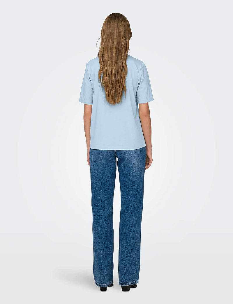 ONLY - ONLONLY S/S TEE JRS NOOS - t-shirts - cashmere blue - 3