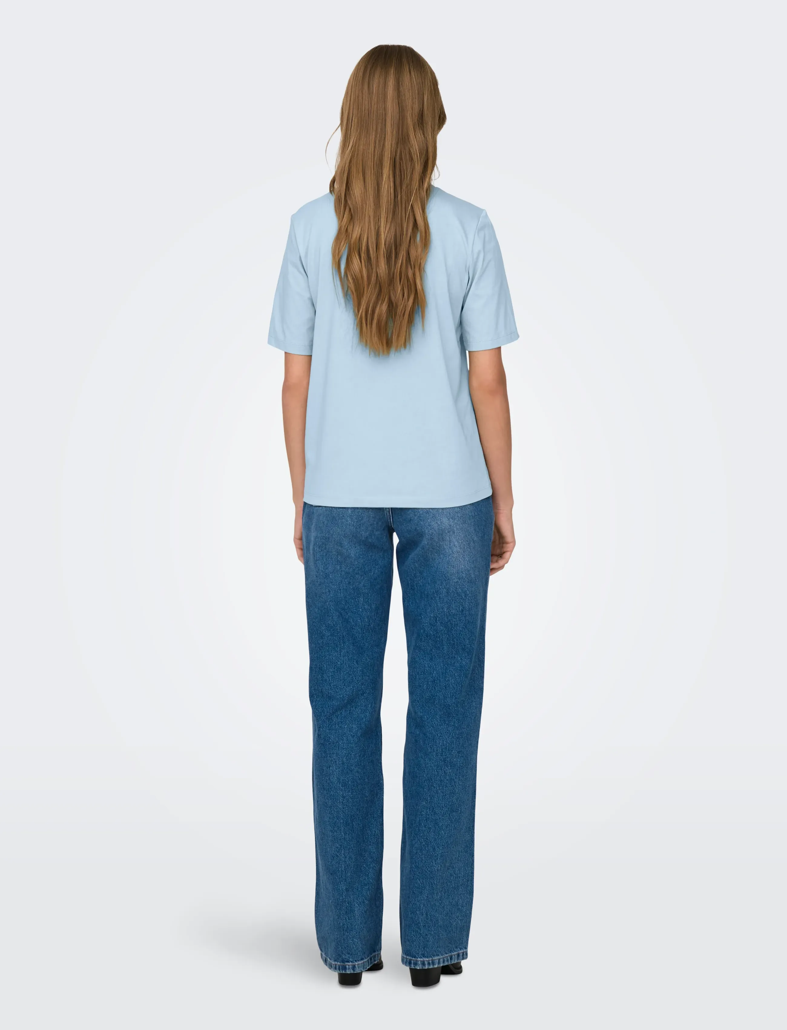 ONLY - ONLONLY S/S TEE JRS NOOS - t-särgid - cashmere blue - 3