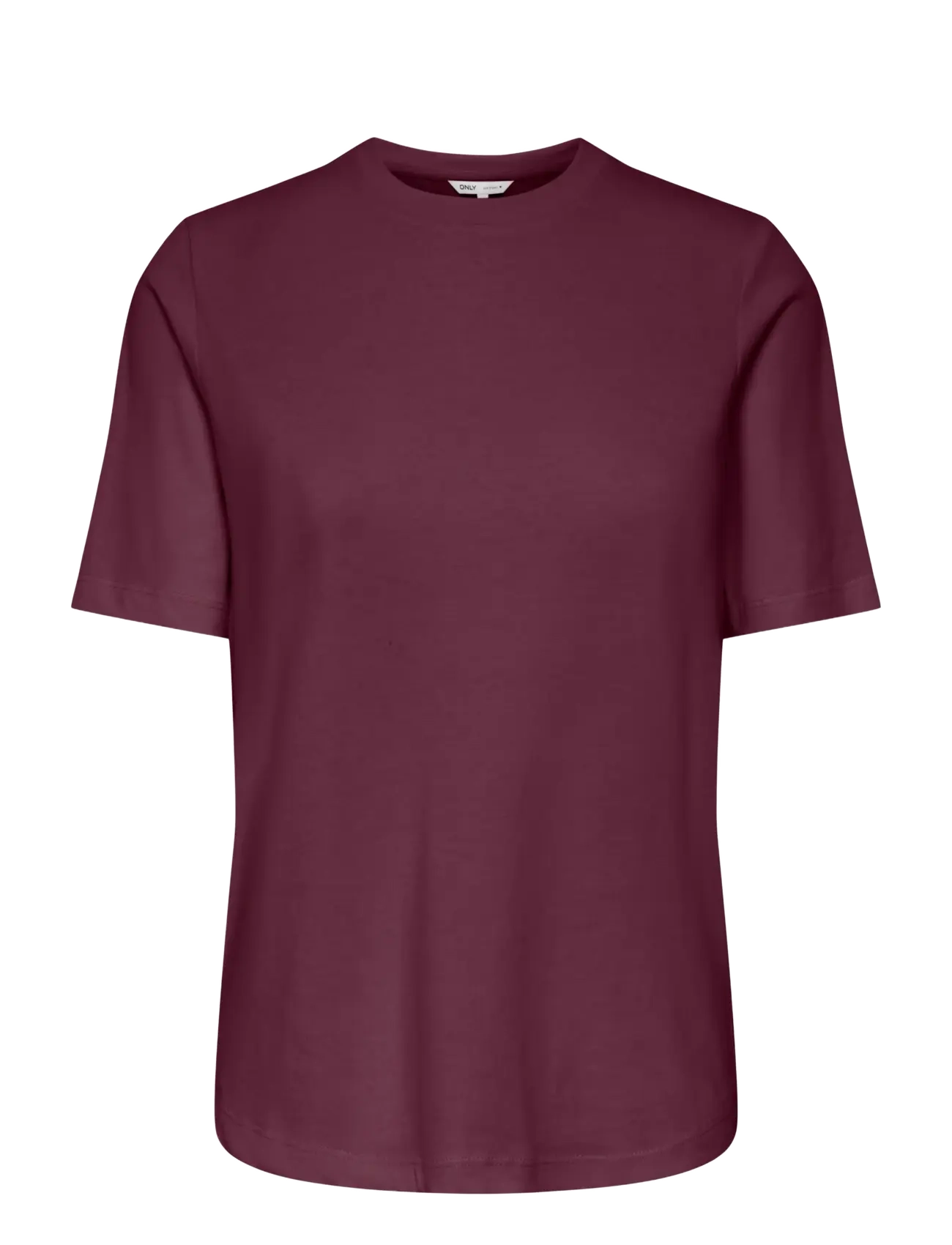 ONLY ONLONLY S/S TEE JRS NOOS - T-Shirts & Tops - FIG / burgundy