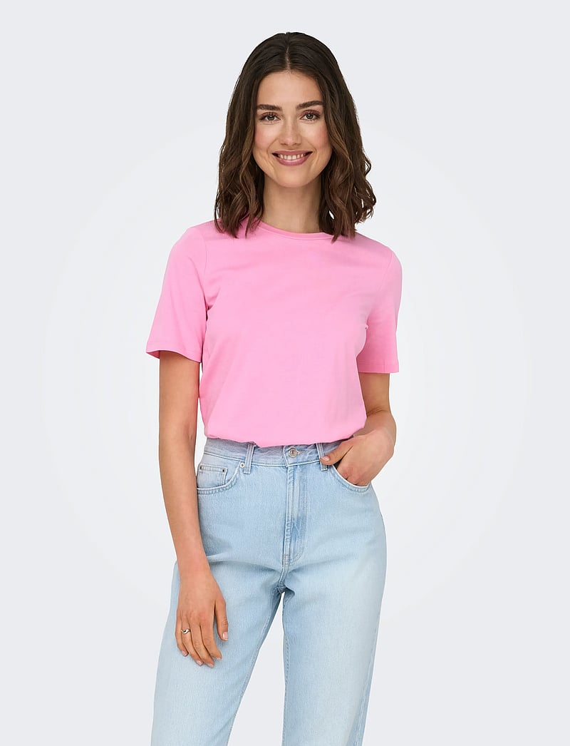ONLY - ONLONLY S/S TEE JRS NOOS - t-shirts - sachet pink - 0