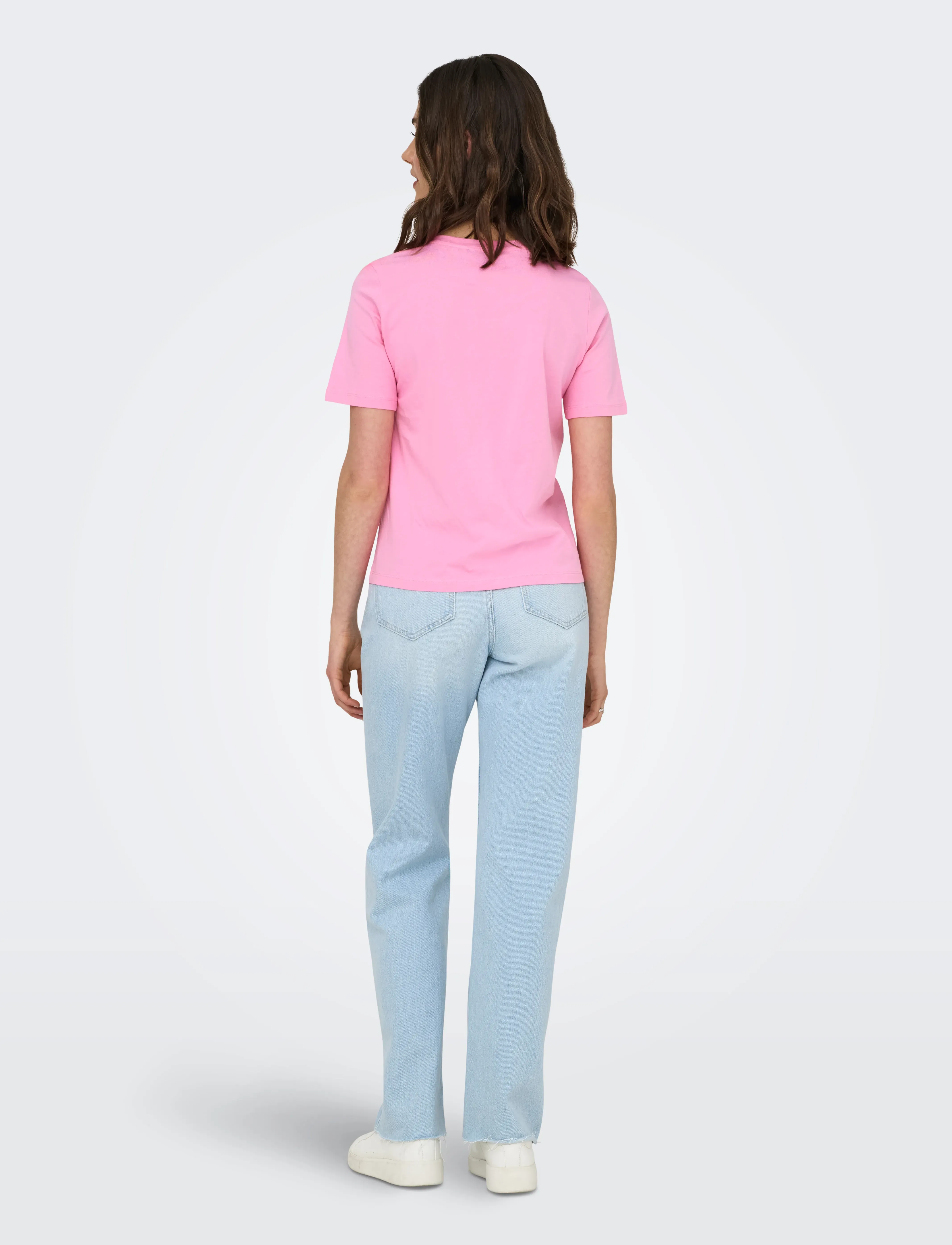 ONLY - ONLONLY S/S TEE JRS NOOS - t-särgid - sachet pink - 3