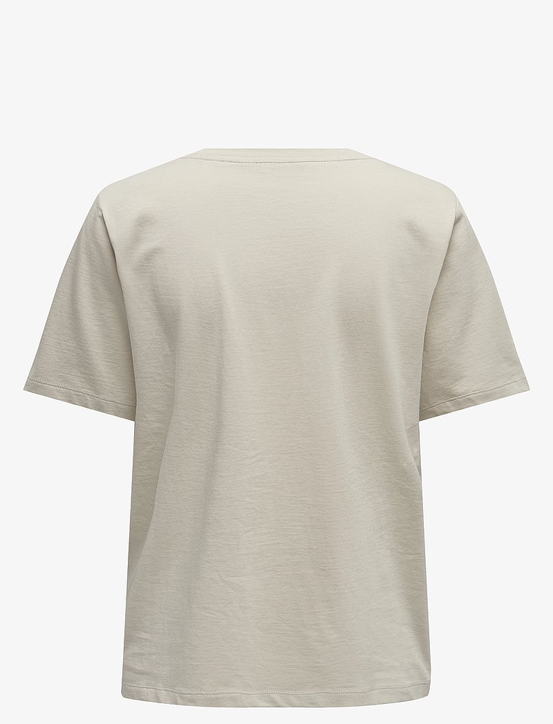 ONLY - ONLONLY S/S TEE JRS NOOS - t-shirts - silver lining - 2