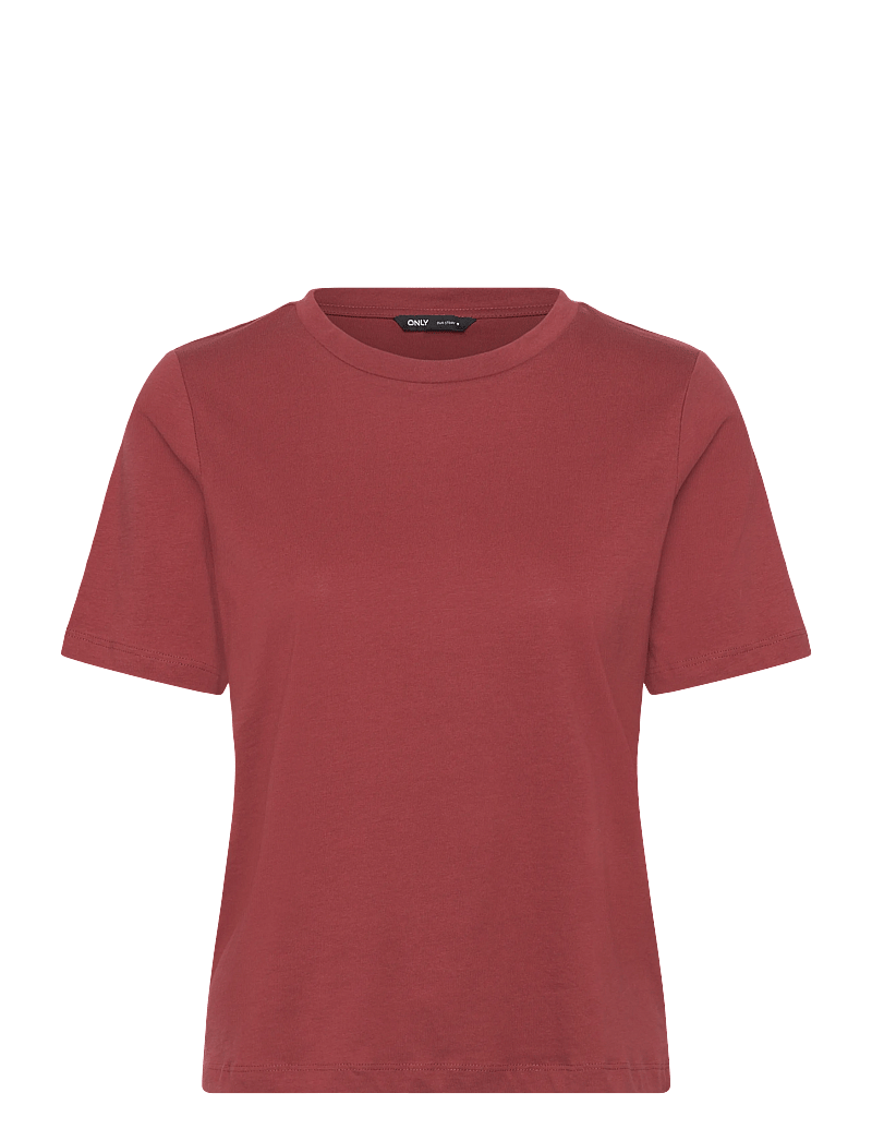 ONLY - ONLONLY S/S TEE JRS NOOS - t-shirts - spiced apple - 1