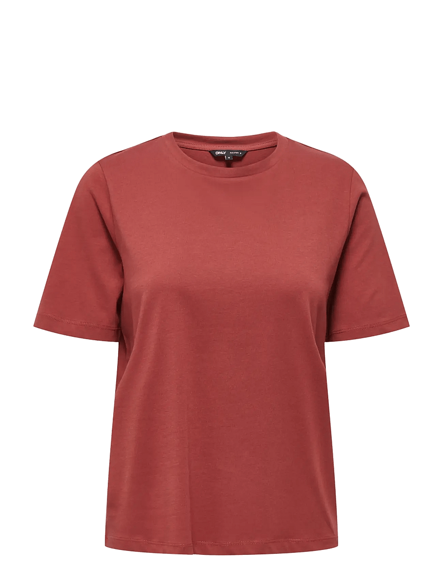 ONLY - ONLONLY S/S TEE JRS NOOS - t-shirts - spiced apple - 1