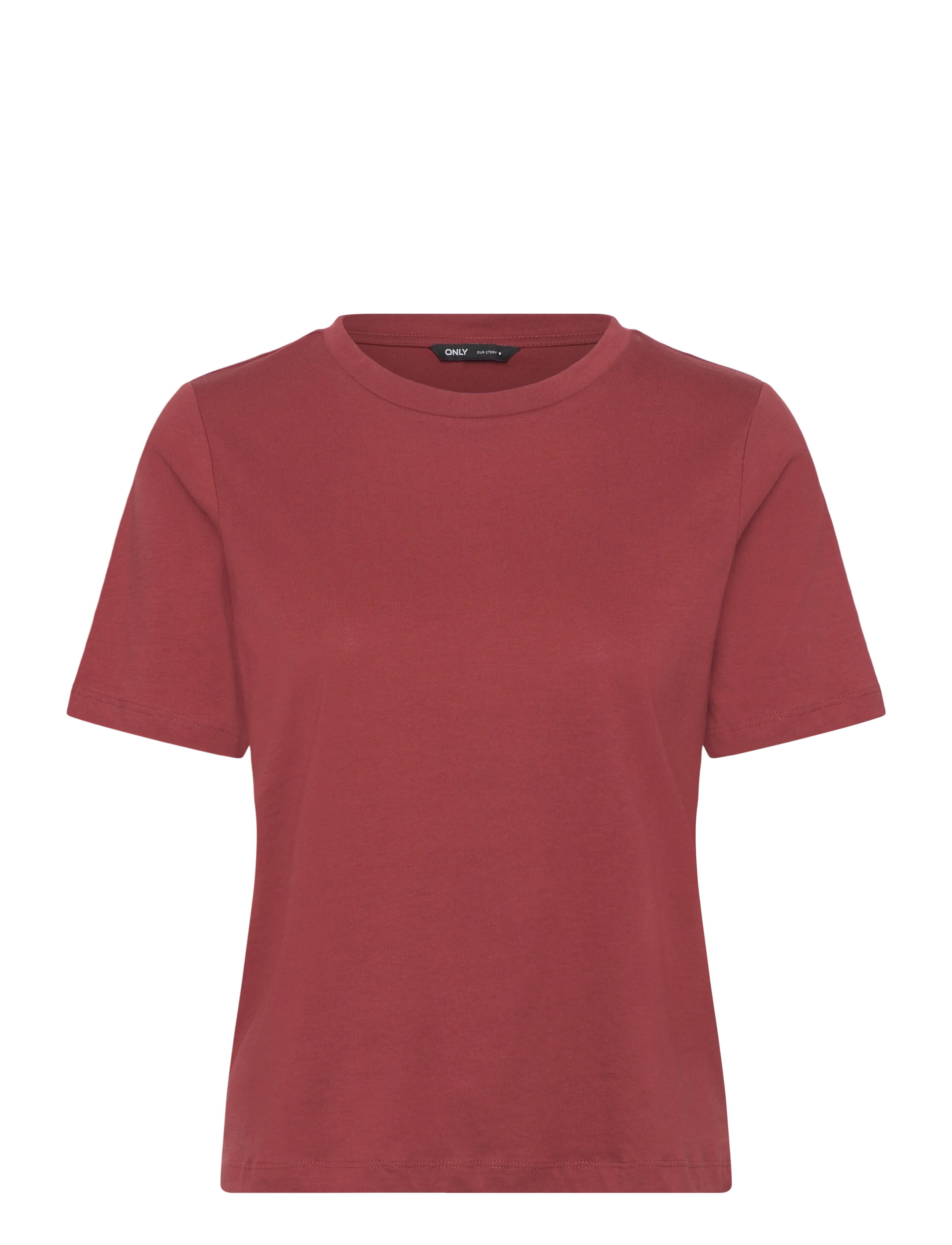 ONLY ONLONLY S/S TEE JRS NOOS - T-Shirts & Tops - SPICED APPLE / red