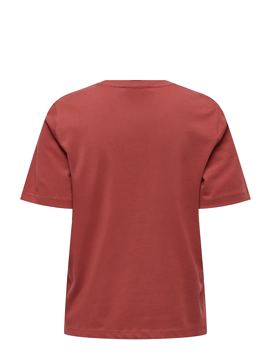 ONLY - ONLONLY S/S TEE JRS NOOS - t-shirts - spiced apple - 2
