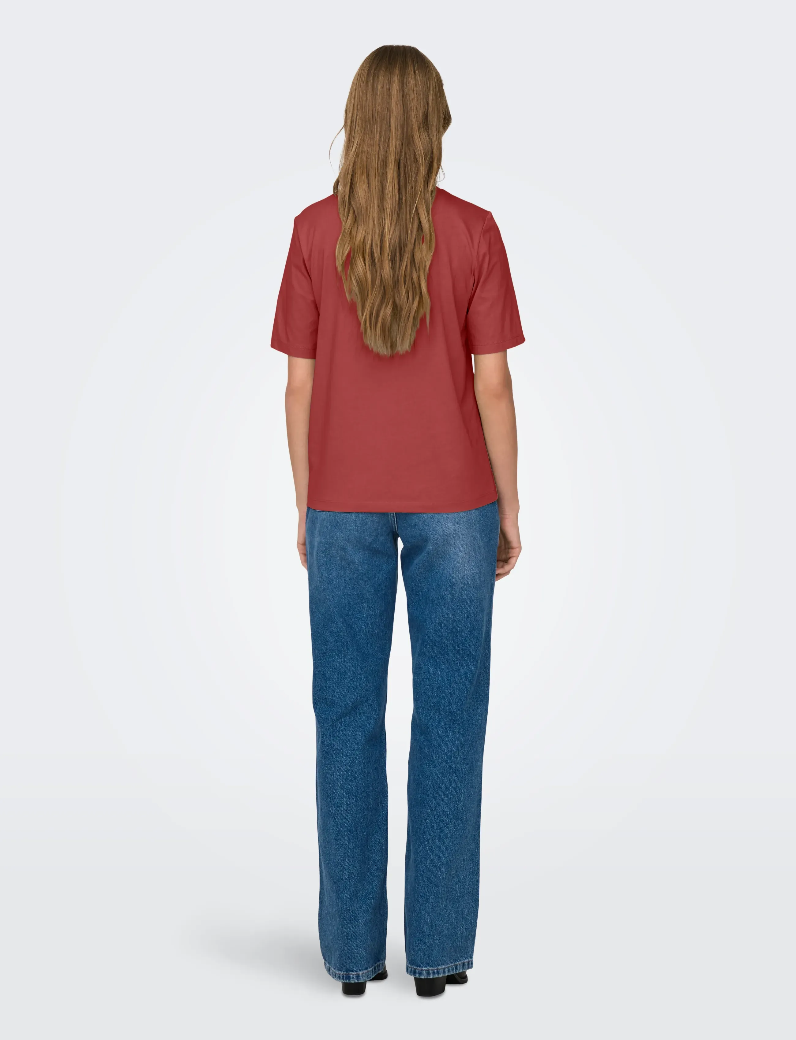 ONLY - ONLONLY S/S TEE JRS NOOS - t-shirts - spiced apple - 3
