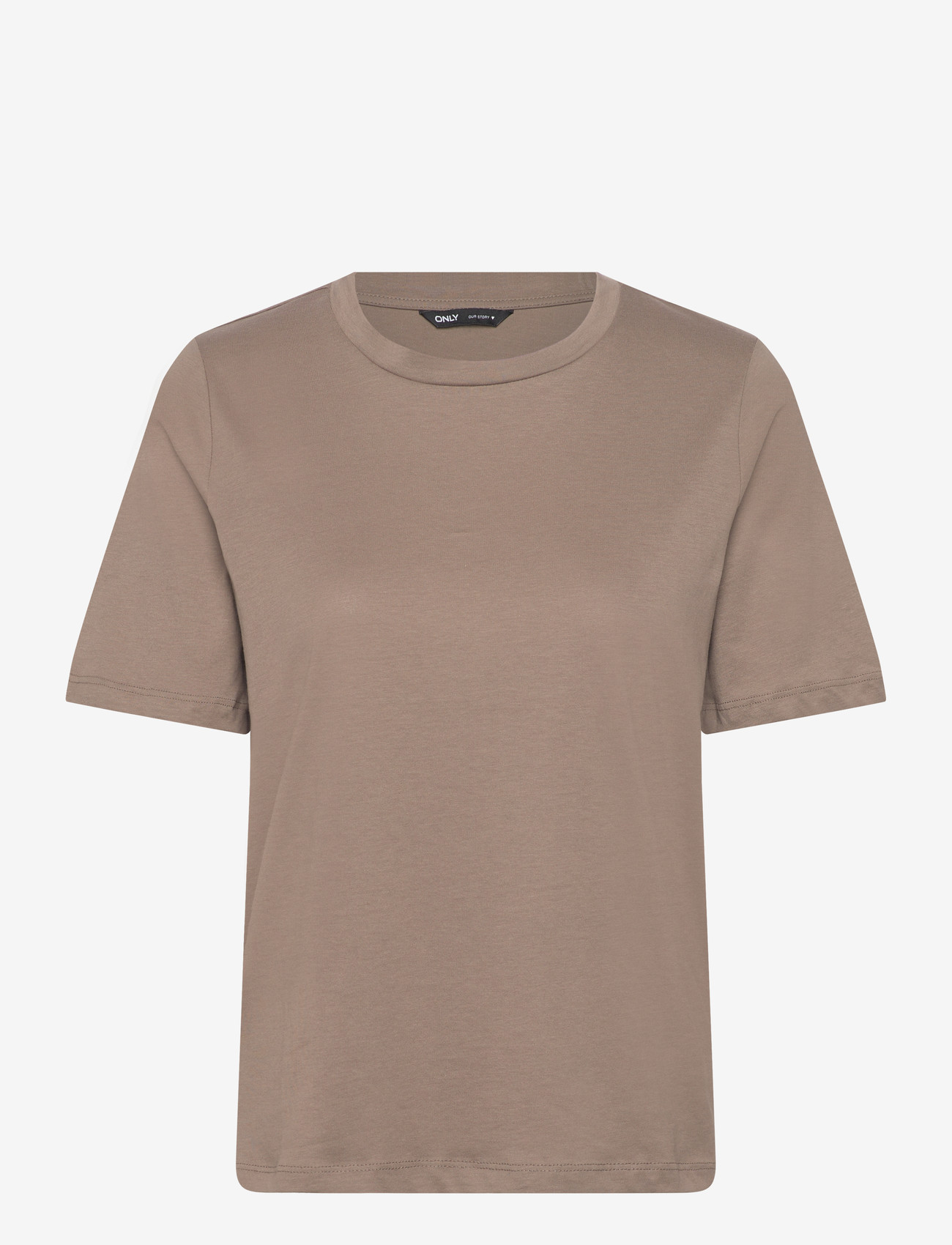 ONLY - ONLONLY S/S TEE JRS NOOS - t-shirts - walnut - 1