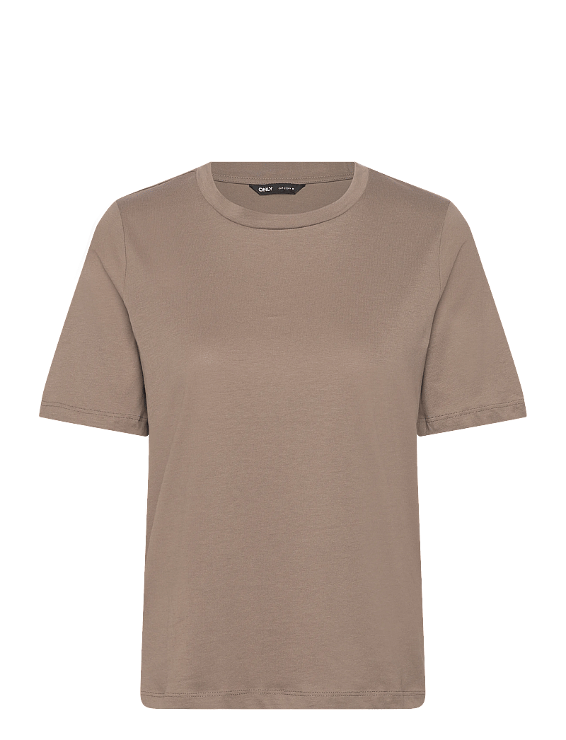 ONLY - ONLONLY S/S TEE JRS NOOS - t-shirts - walnut - 1