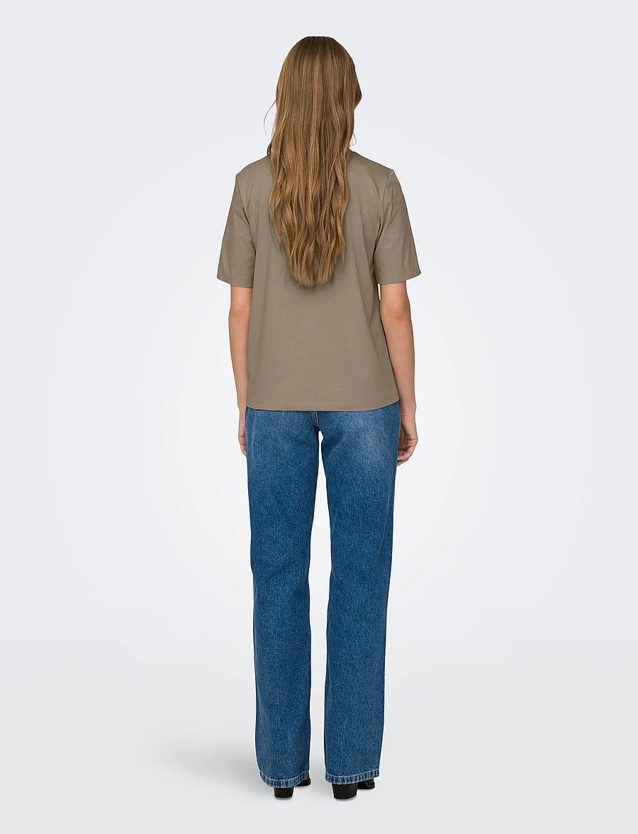 ONLY - ONLONLY S/S TEE JRS - t-särgid - walnut - 3