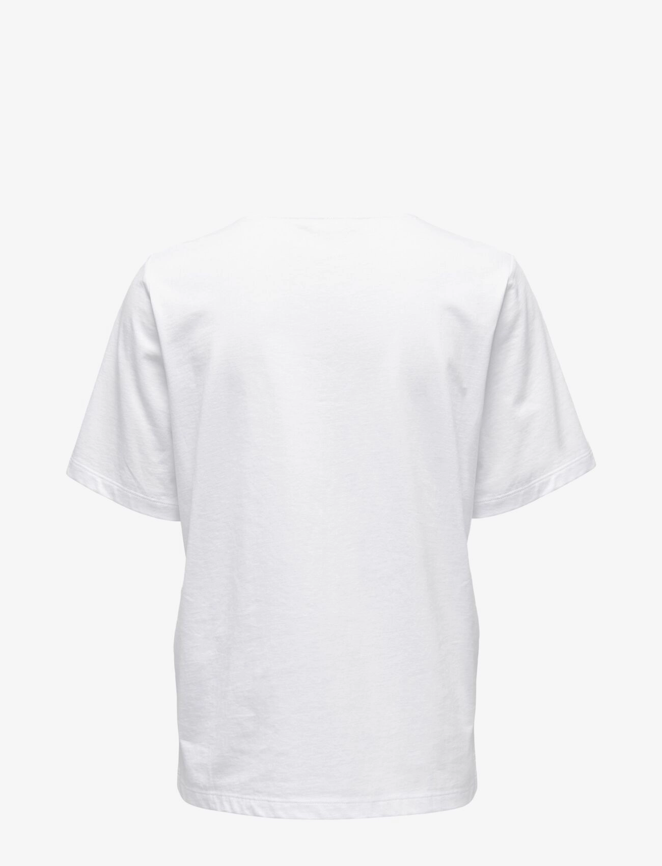ONLY - ONLONLY S/S TEE JRS NOOS - t-shirts - white - 2