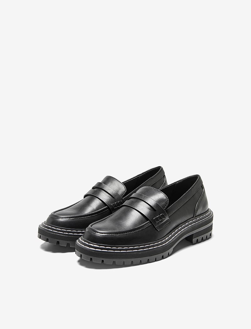 ONLY - ONLBETH-3 PU LOAFER - NOOS - modetrends - black - 4