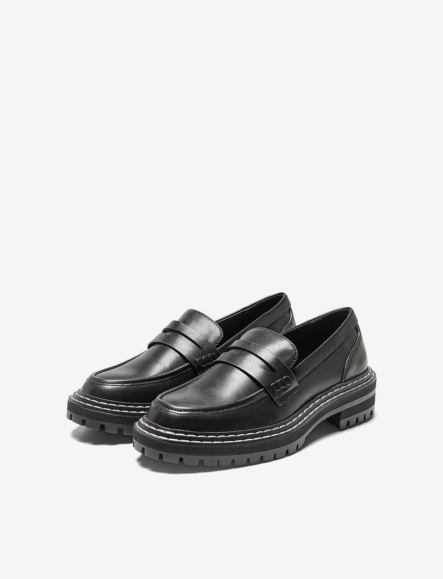 ONLY - ONLBETH-3 PU LOAFER - NOOS - modetrends - black - 4