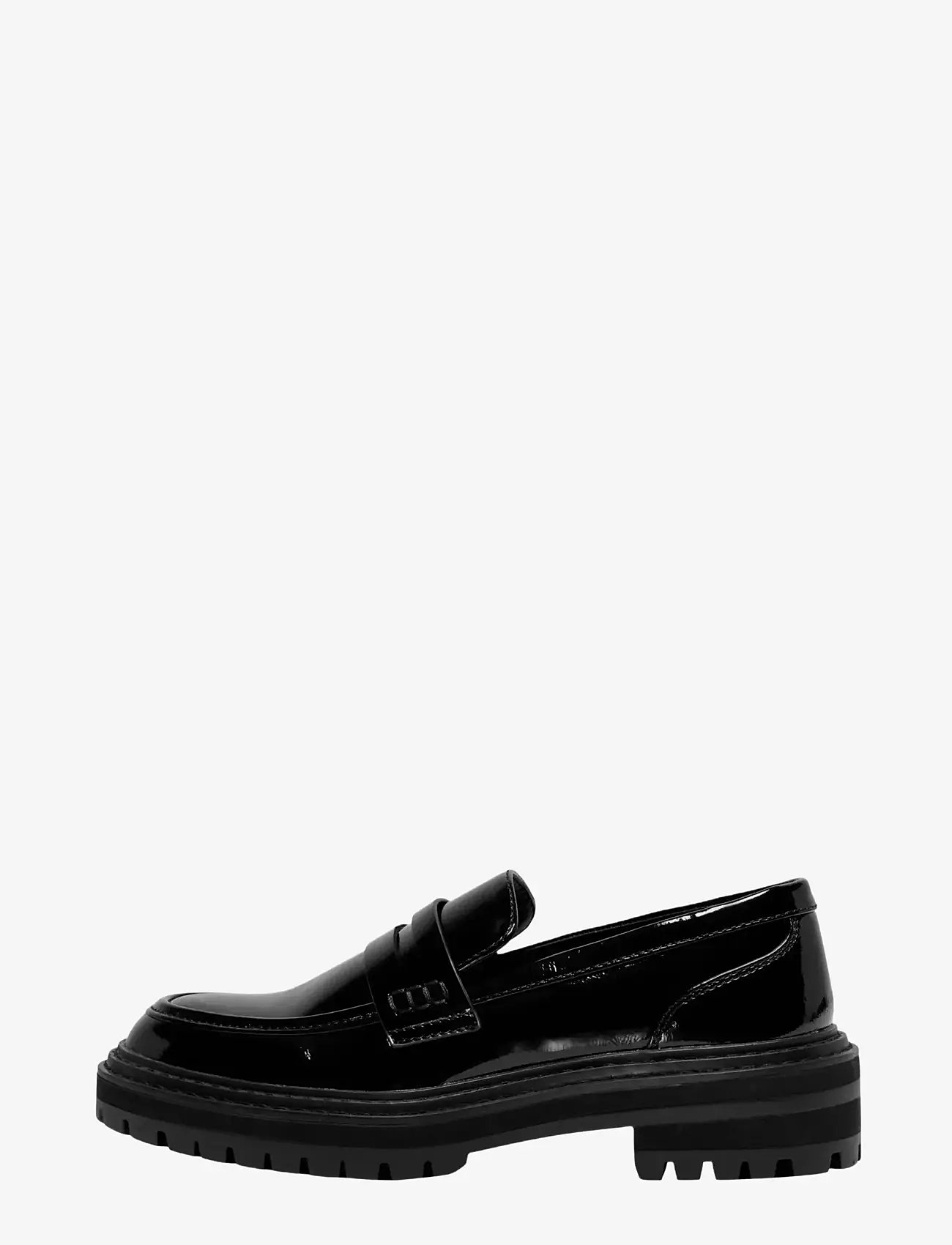 ONLY - ONLBETH-3 PU LOAFER - NOOS - erityistilaisuudet - black - 1