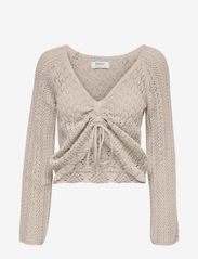 ONLY - ONLNOLA LIFE LS RUCHING PULLOVER KNT NCA - lowest prices - pumice stone - 0