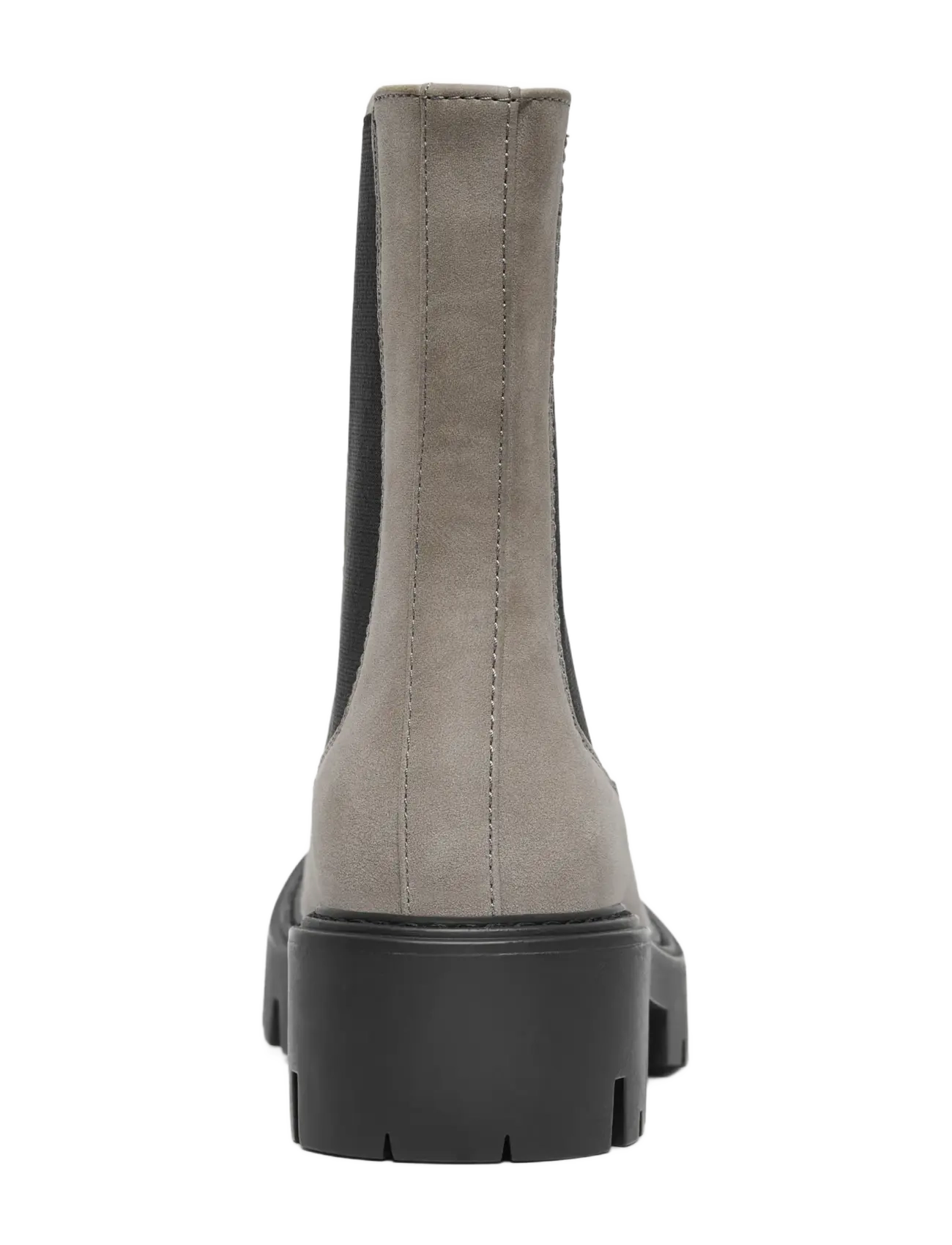 ONLY - ONLBETTY-1 NUBUCK PU BOOT - NOOS - flade ankelstøvler - alloy - 1