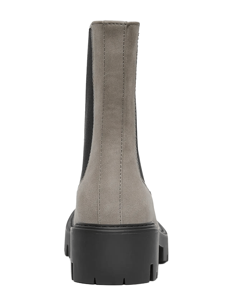 ONLY - ONLBETTY-1 NUBUCK PU BOOT - NOOS - platta ankelboots - alloy - 1