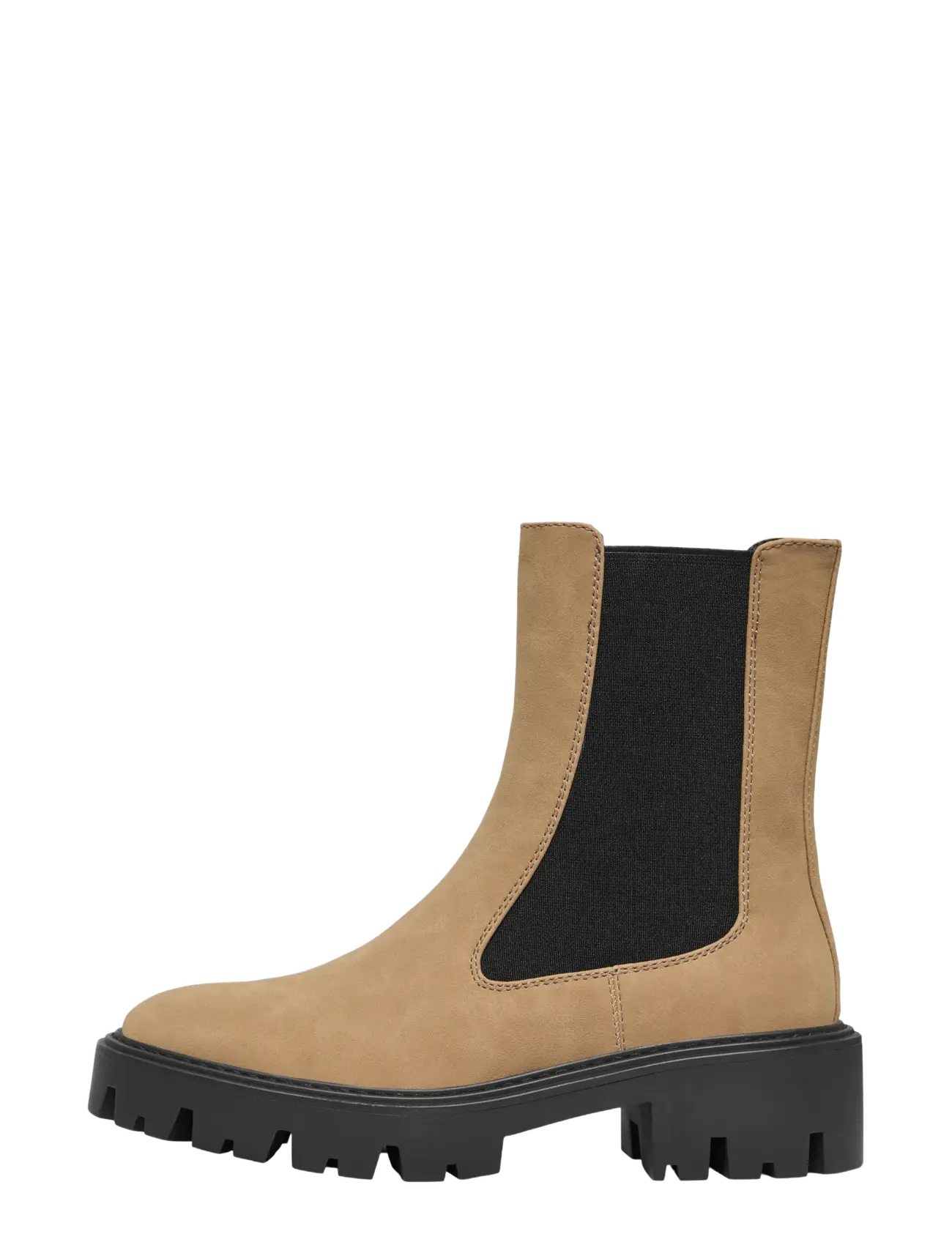 ONLY ONLBETTY-1 NUBUCK PU BOOT - NOOS - Stiefel - COCOA CRÉME / brown