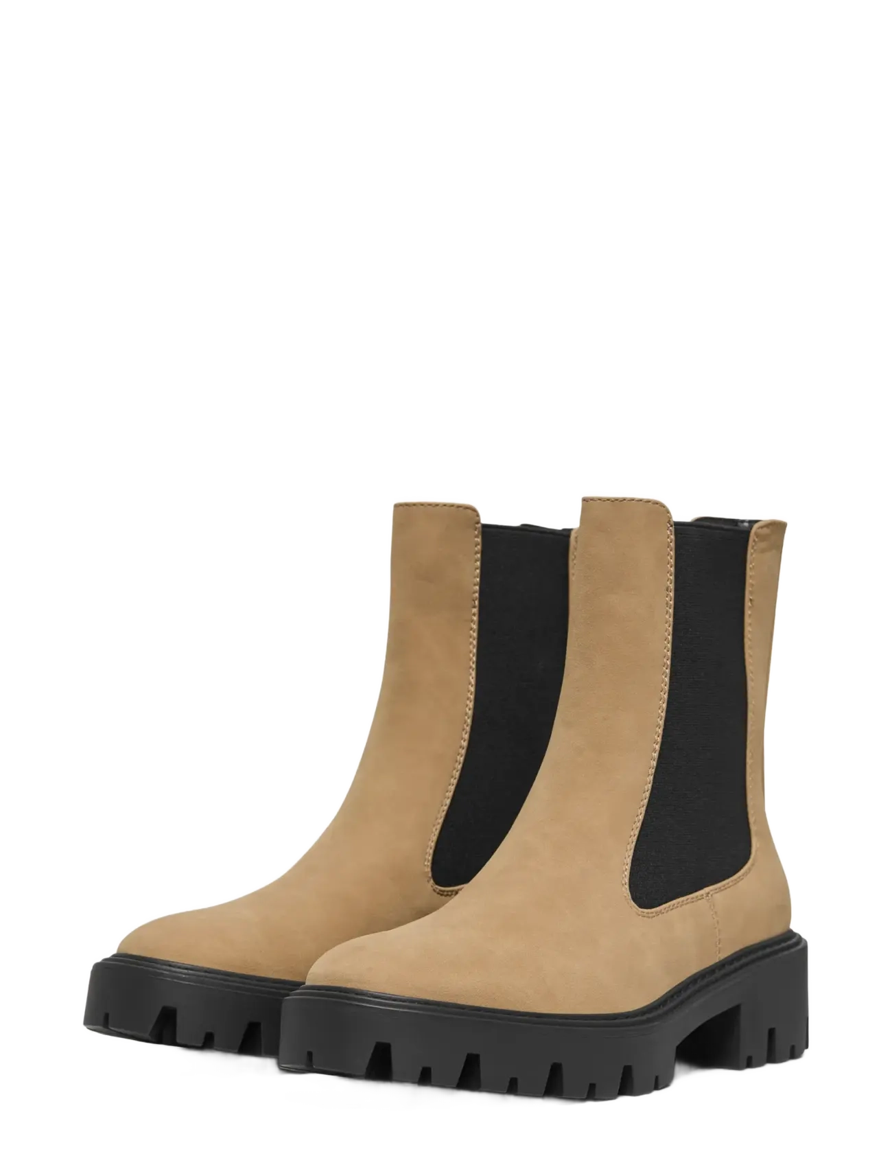 ONLY - ONLBETTY-1 NUBUCK PU BOOT - NOOS - cocoa crÉme - 2