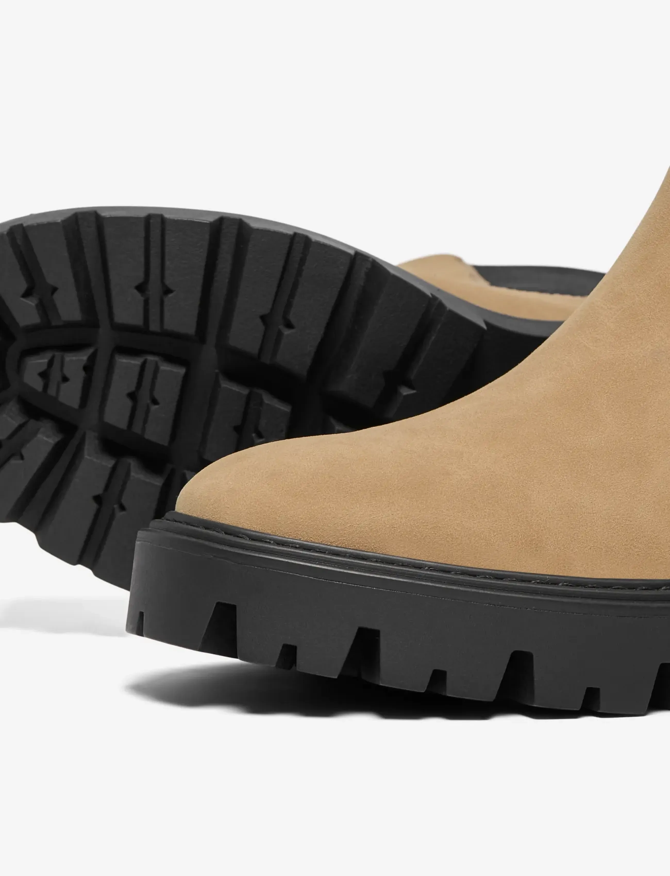 ONLY - ONLBETTY-1 NUBUCK PU BOOT - NOOS - cocoa crÉme - 4