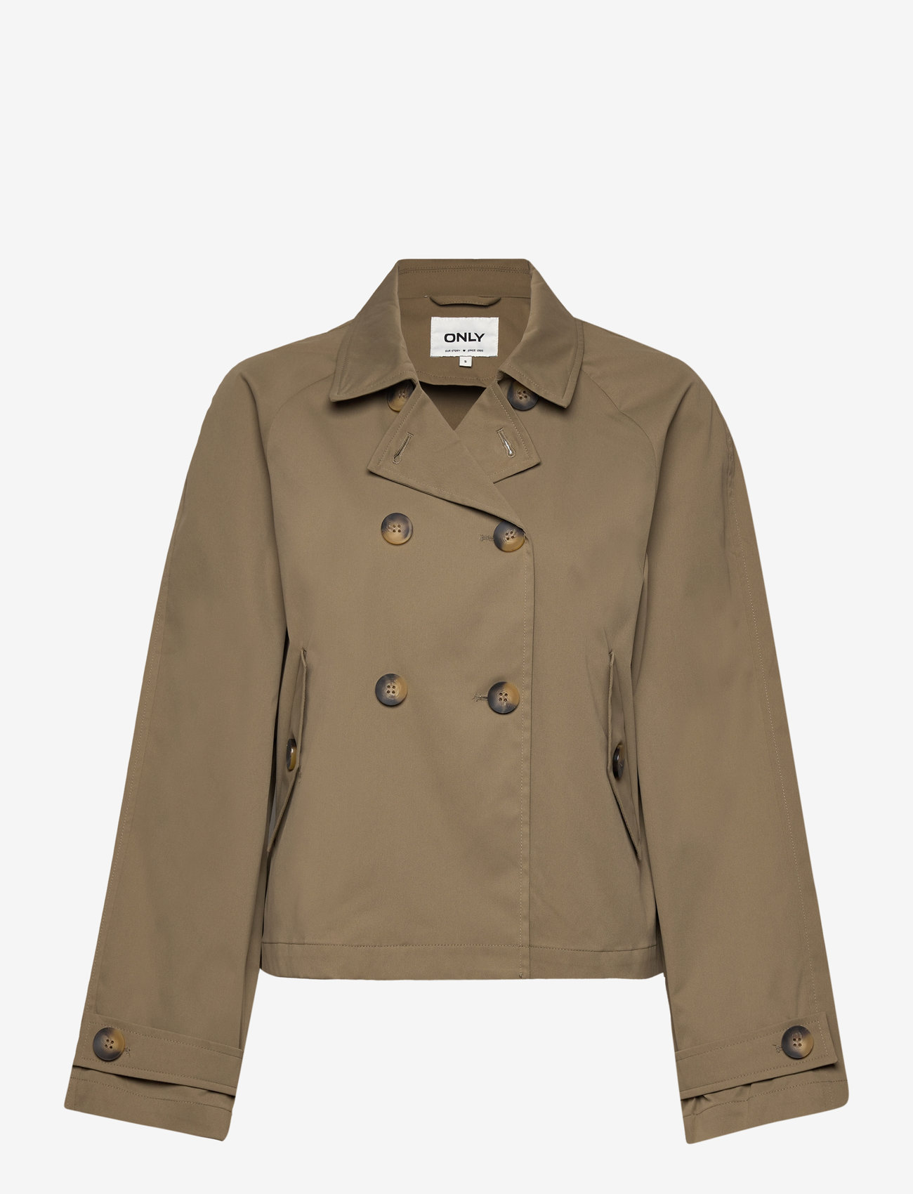 ONLY - ONLAPRIL LIFE SHORT TRENCHCOAT OTW NOOS - aloe - 3