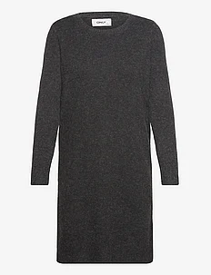 ONLRICA LIFE L/S O-NECK DRESS KNT NOOS, ONLY