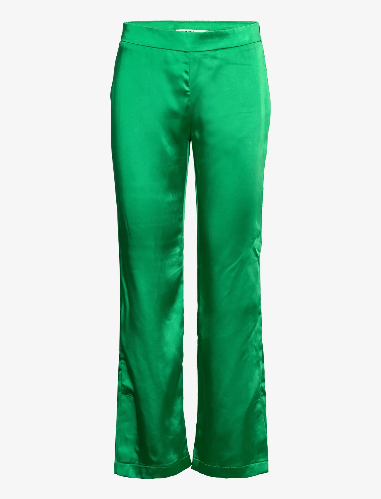ONLY - ONLPAIGE-MAYRA MW FLARED SLIT PANT TLR - laveste priser - jolly green - 0