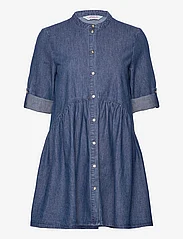 ONLY - ONLCHICAGO 3/4 SL DNM DRESS BJBOX - shirt dresses - medium blue denim - 2
