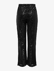 ONLY - ONLGOLDIE WIDE PANT WVN - leveälahkeiset housut - black - 1