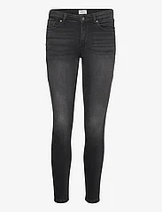 ONLY - ONLLEILA REG WAIST SK ANK DNM TAI BOX - skinny jeans - washed black - 0