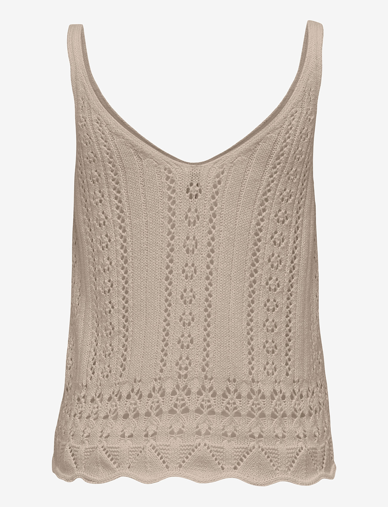 ONLY - ONLLYZET LIFE S/L TOP KNT NOOS - feather gray - 2