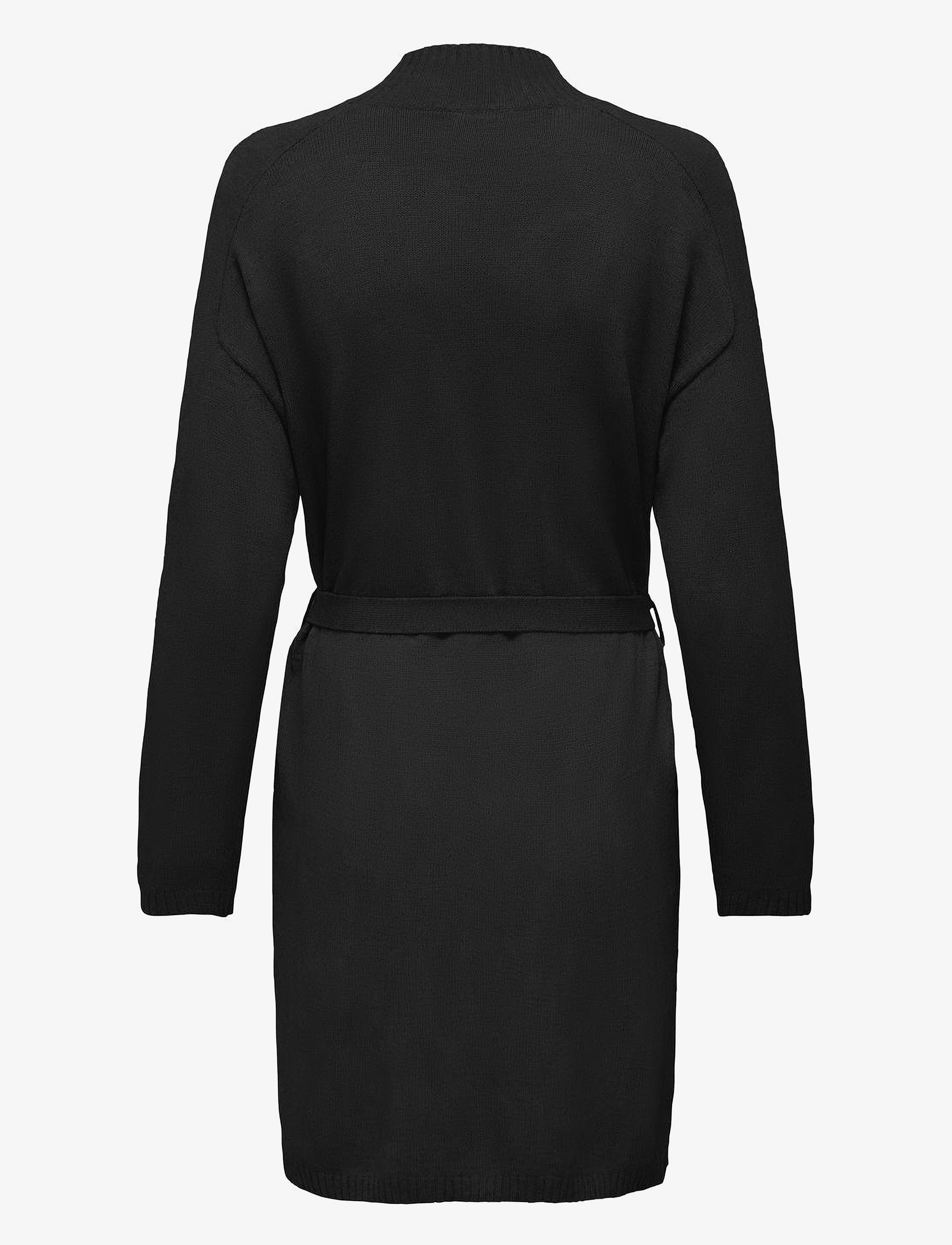 ONLY - ONLLEVA LS BELT DRESS EX KNT - madalaimad hinnad - black - 2