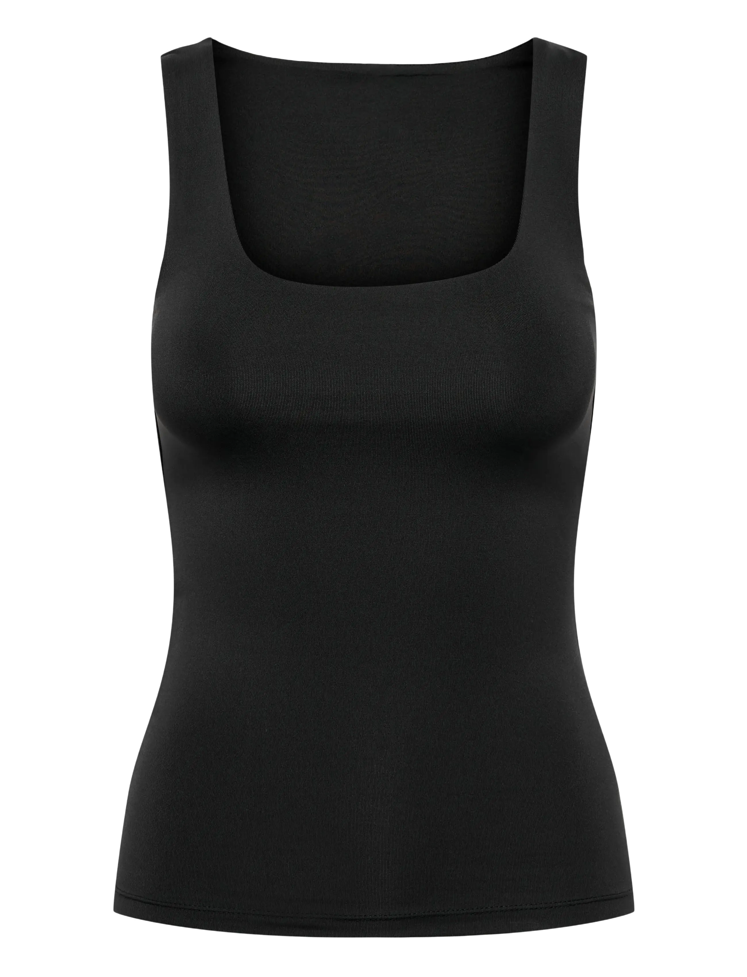ONLY ONLEA S/L 2-WAYS FIT TOP JRS NOOS - Riided - BLACK / black