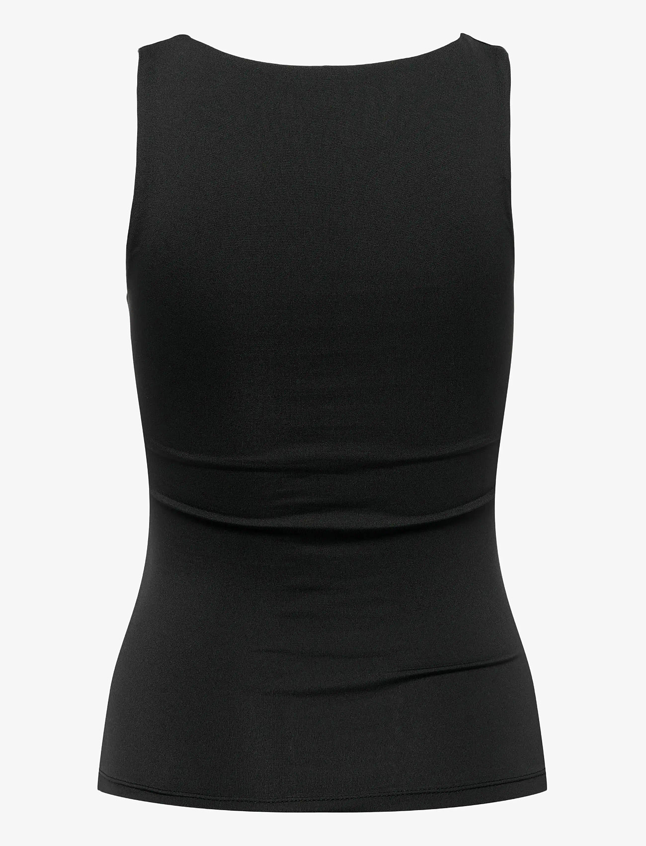 ONLY - ONLEA S/L 2-WAYS FIT TOP JRS NOOS - sleeveless tops - black - 2