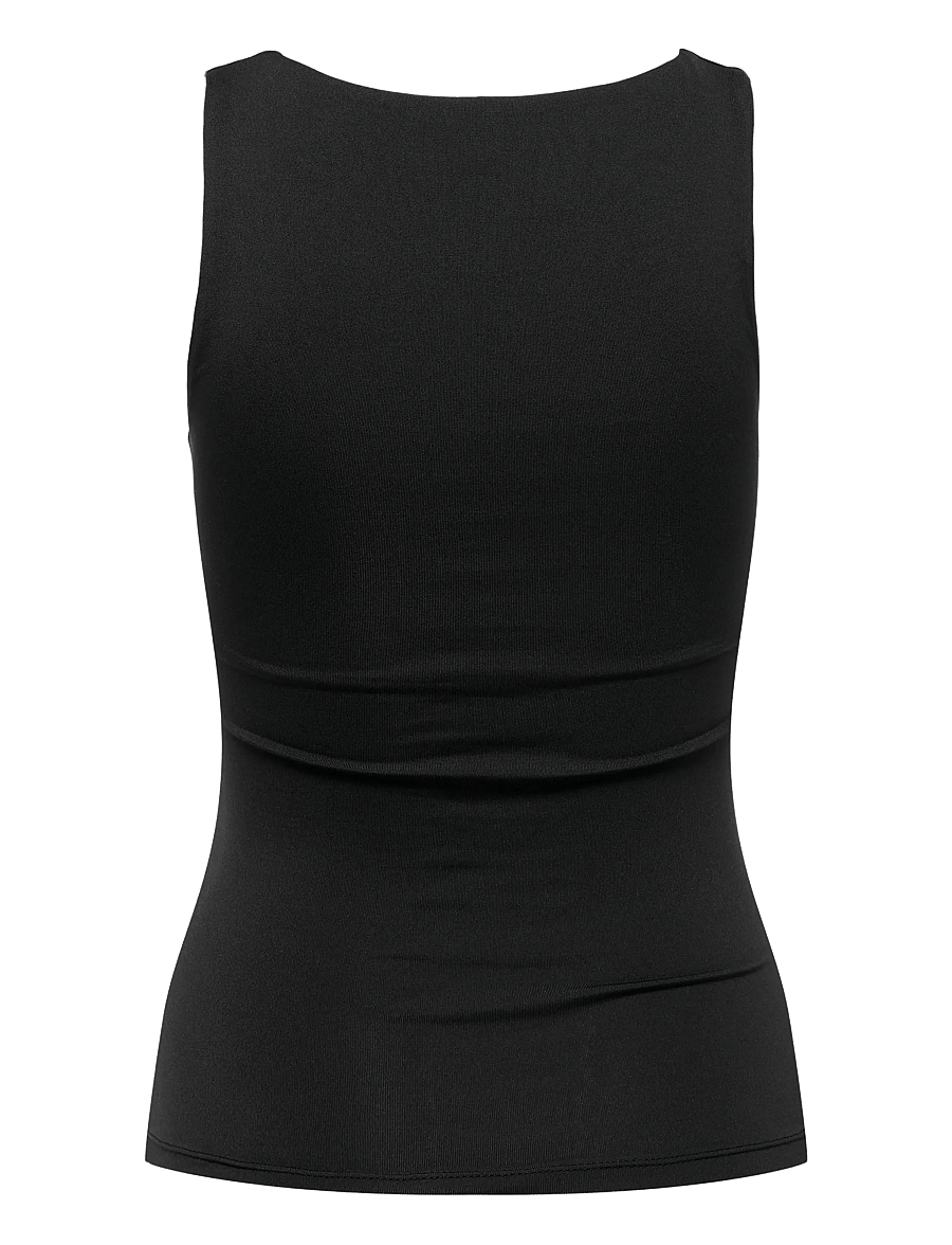 ONLY - ONLEA S/L 2-WAYS FIT TOP JRS NOOS - varrukateta topid - black - 2
