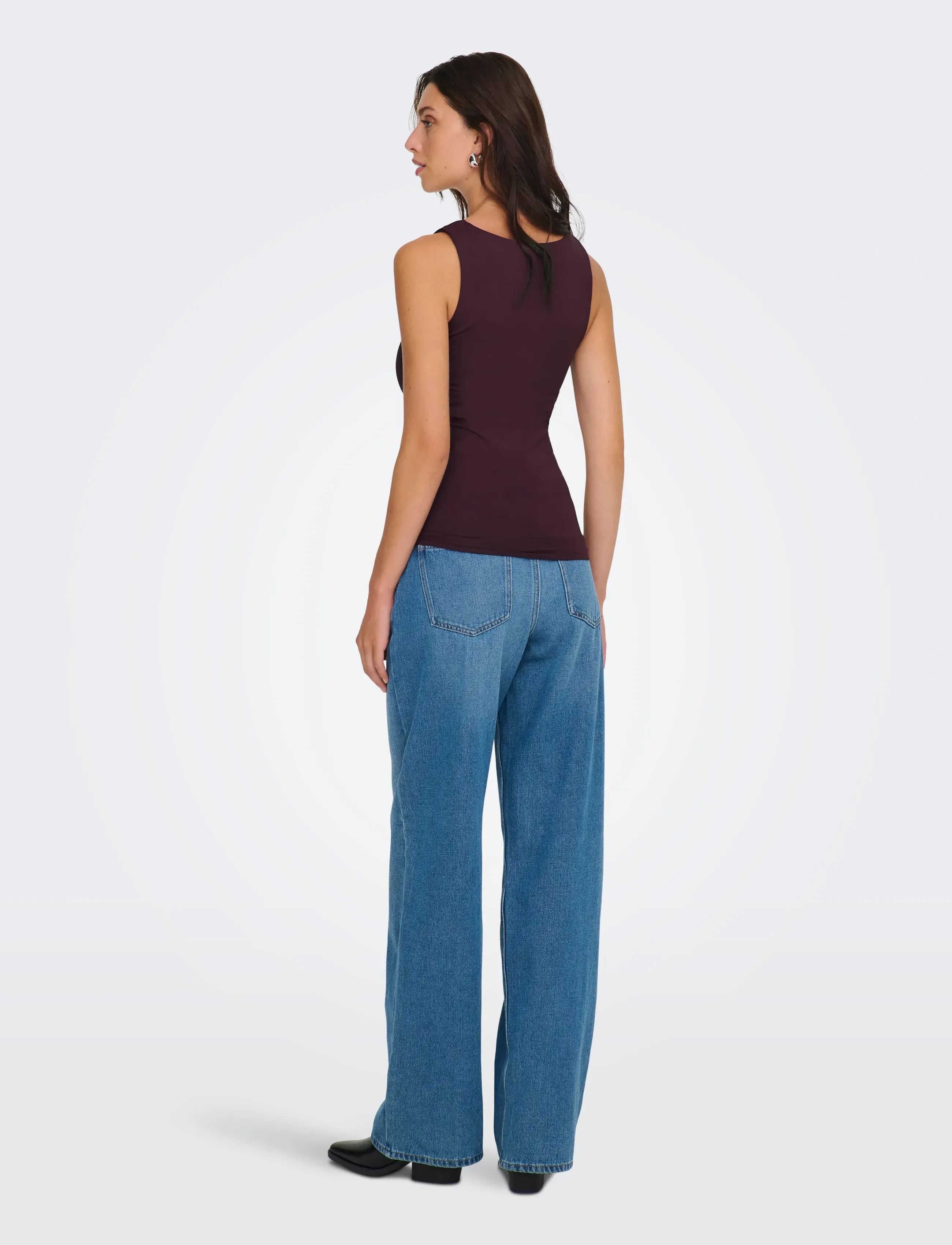 ONLY - ONLEA S/L 2-WAYS FIT TOP JRS NOOS - ermalausir toppar - winetasting - 3