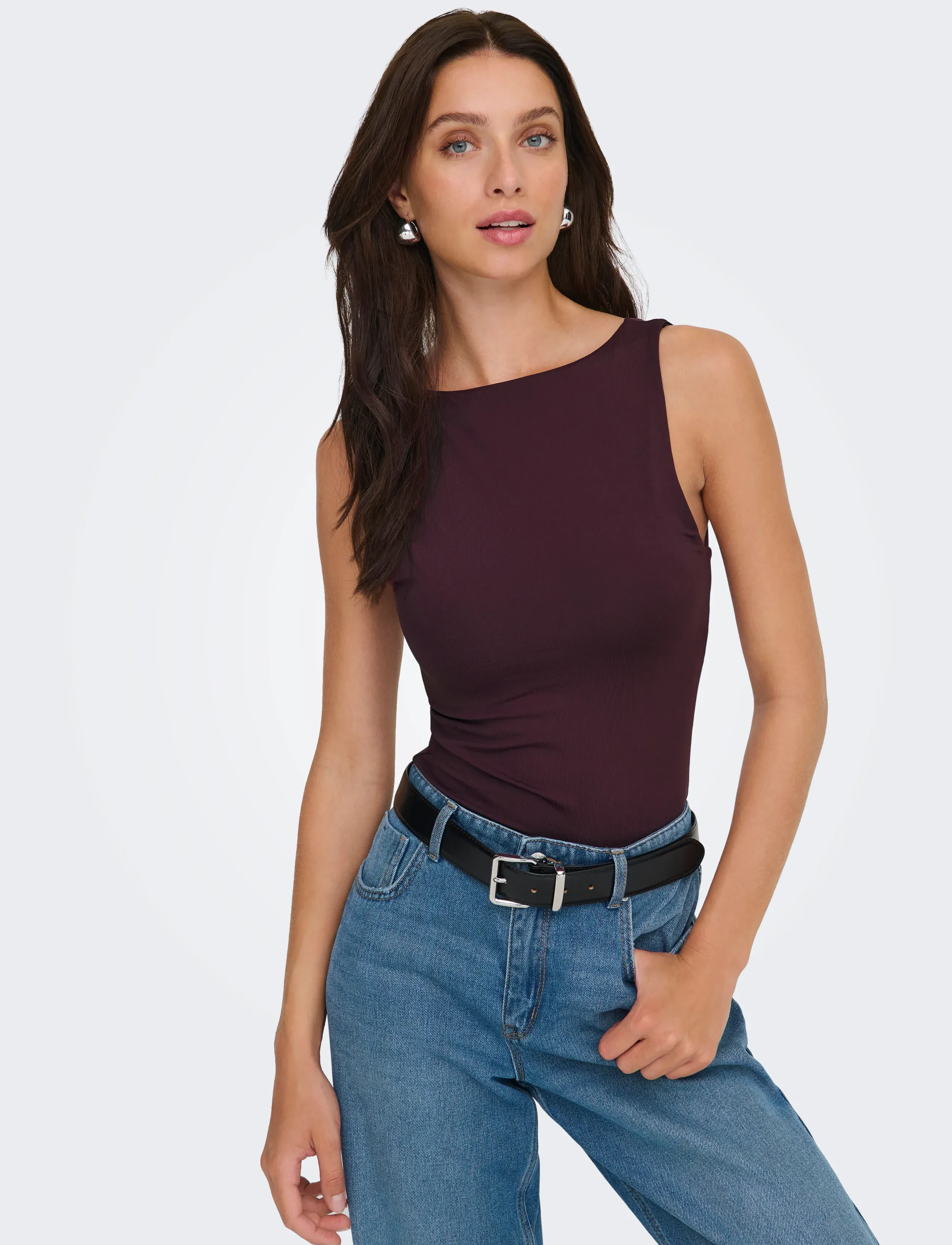 ONLY - ONLEA S/L 2-WAYS FIT TOP JRS NOOS - ermalausir toppar - winetasting - 5