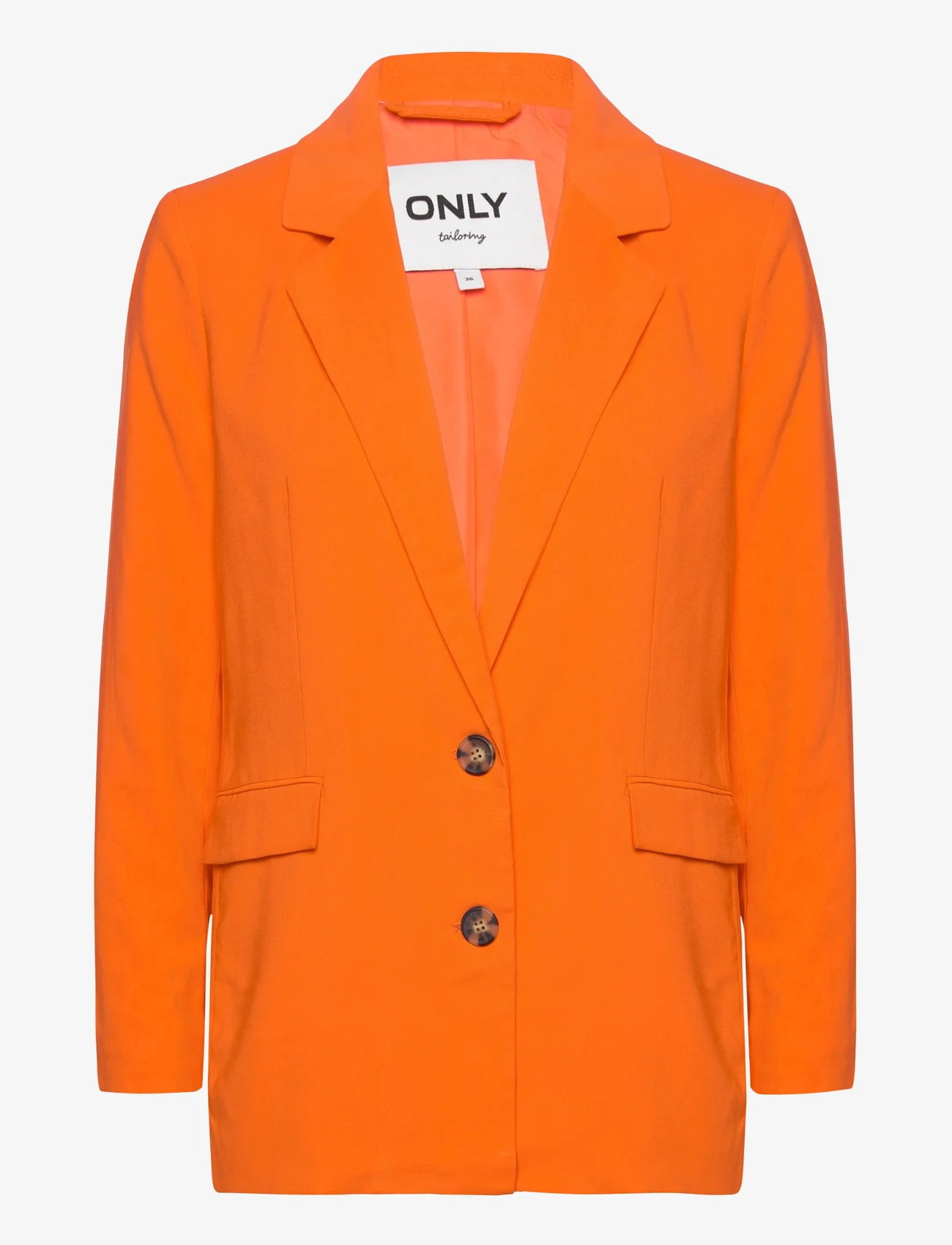 ONLY - ONLARIS LIFE L/S LOOSE BLAZER CC TLR - party wear at outlet prices - flame - 0