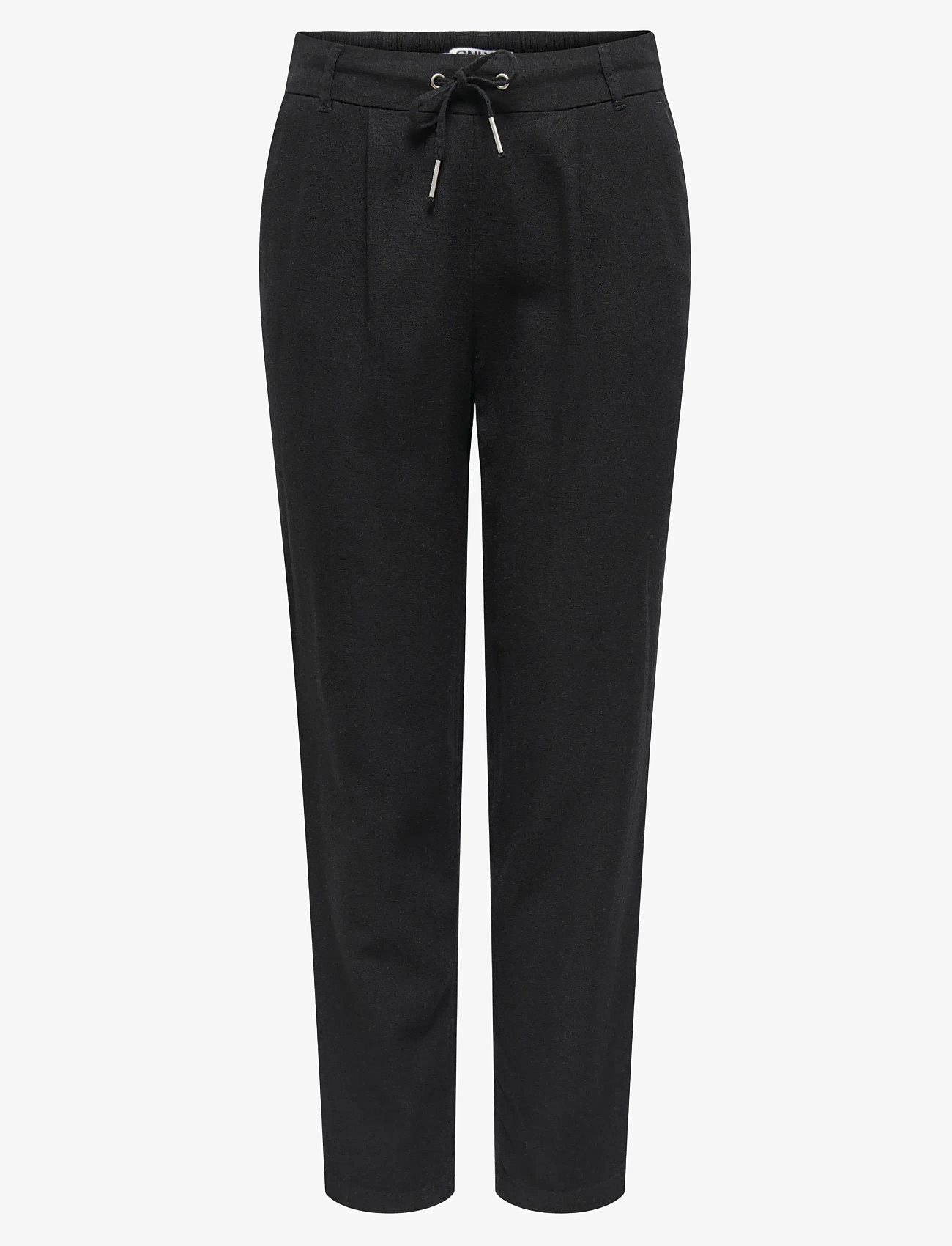ONLY - ONLCARO-POPTRASH EASY LINEN BL CC PNT - hørbukser - black - 1