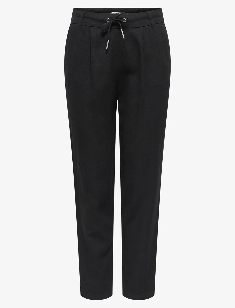 ONLY - ONLCARO-POPTRASH EASY LINEN BL PNT - hørbukser - black - 1