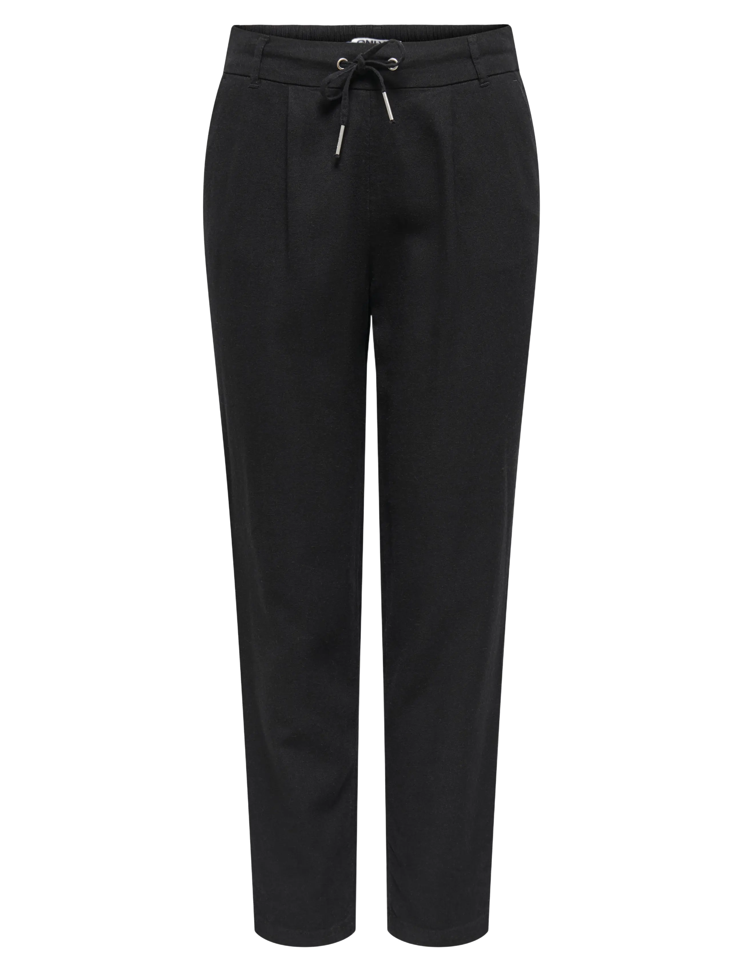 ONLY ONLCARO-POPTRASH EASY LINEN BL CC PNT - Bukser - BLACK / black