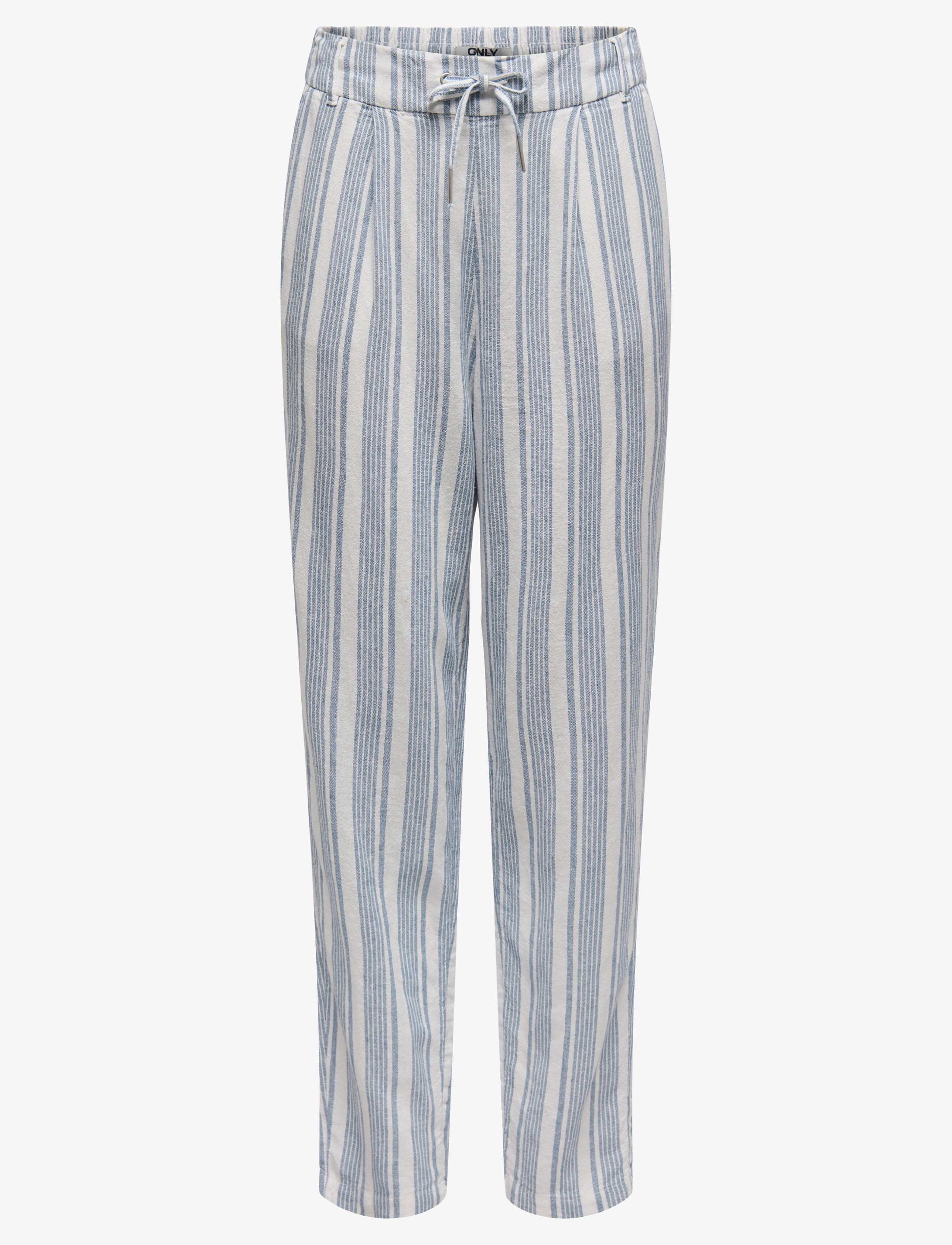 ONLY Onlcaro-Poptrash Easy Linen Bl Pnt Blau - XSx32 - Damen