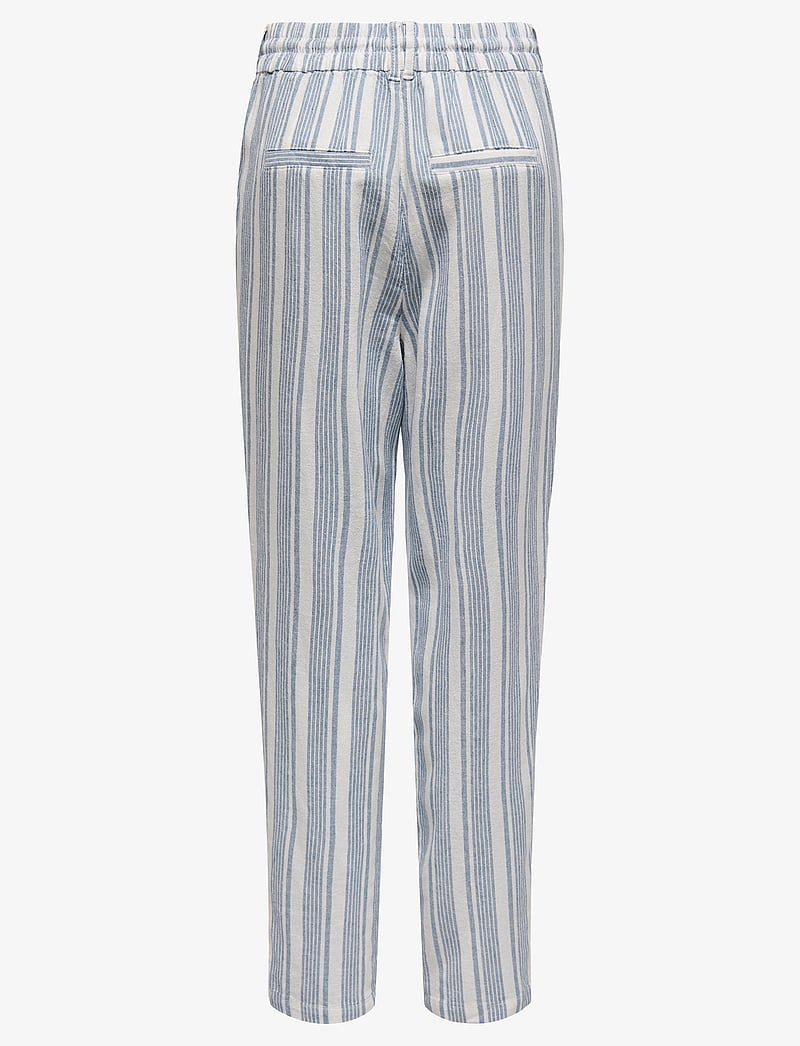 ONLY - ONLCARO-POPTRASH EASY LINEN BL CC PNT - hørbukser - coronet blue - 2