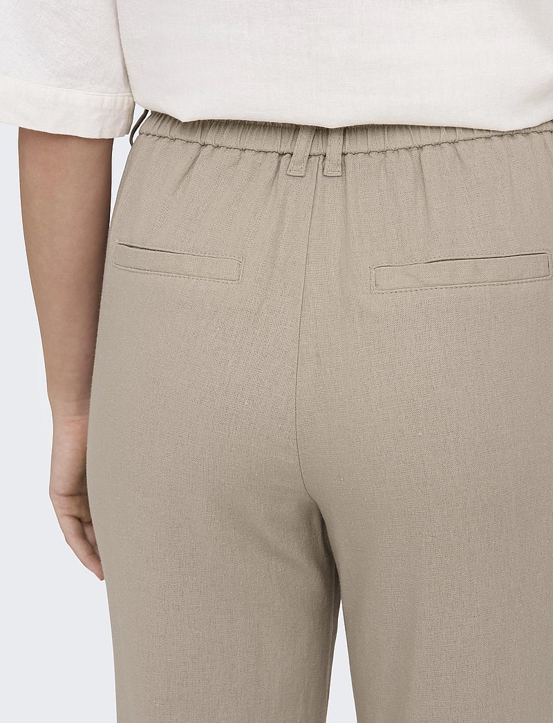 ONLY - ONLCARO-POPTRASH EASY LINEN BL CC PNT - hørbukser - oxford tan - 5