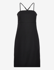 ONLY - ONLABBA STRAP SLIM SLIT DRESS CC TLR - festkläder till outletpriser - black - 0